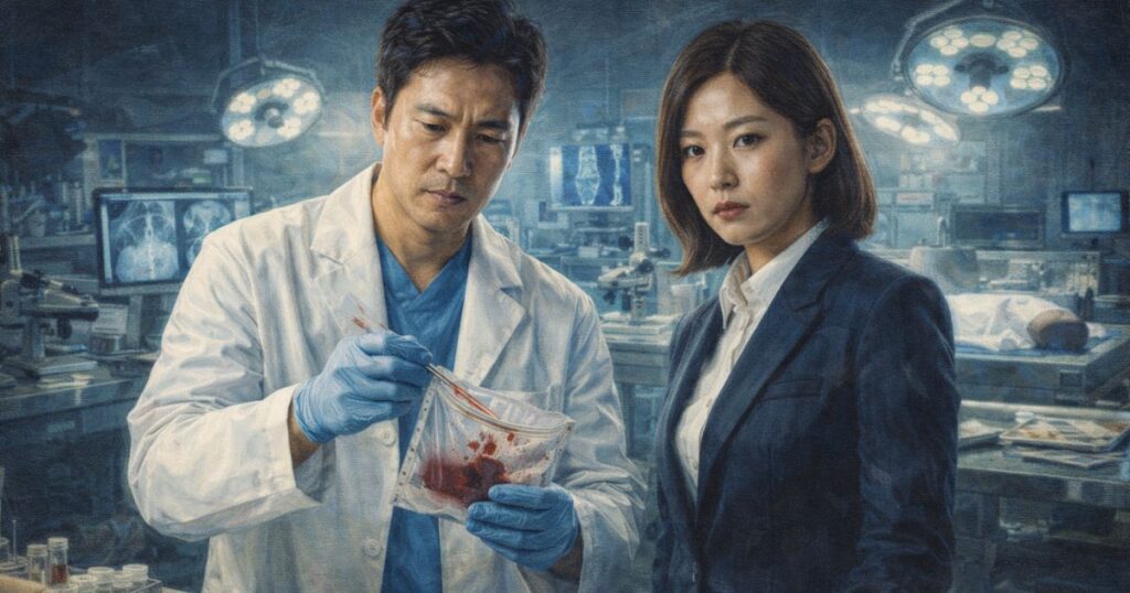 法医学者と検察