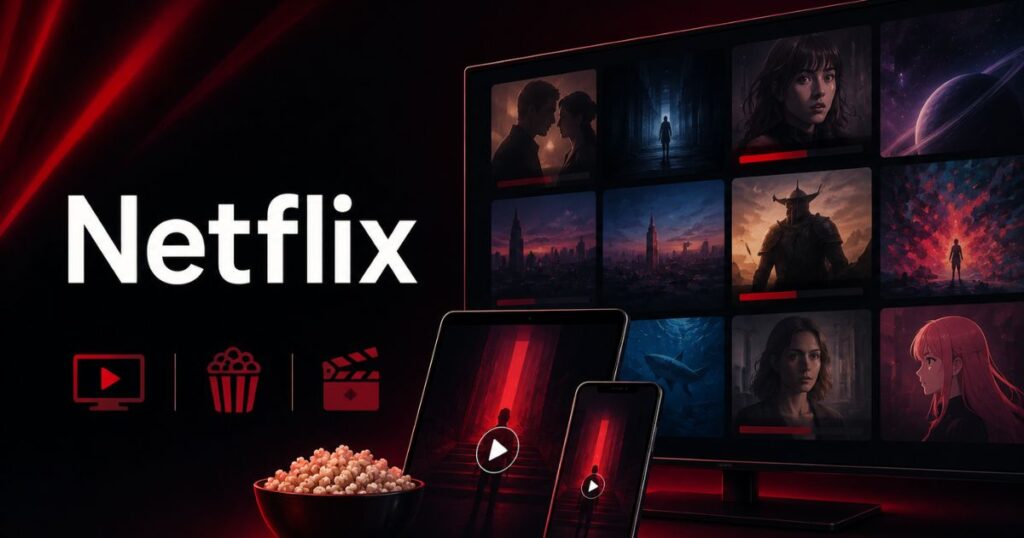 動画サービスのNetflix