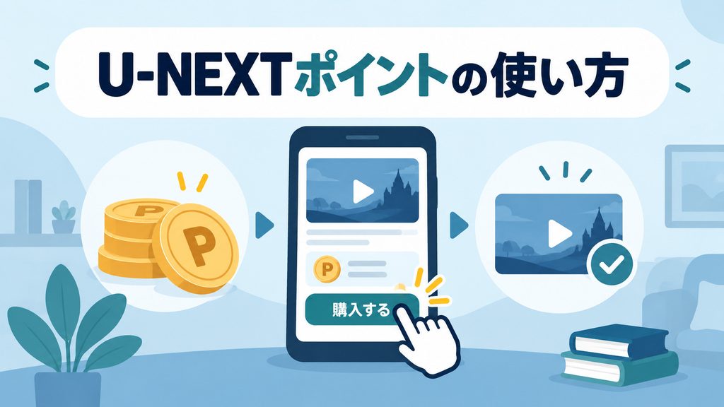 U-NEXTポイントの使い方