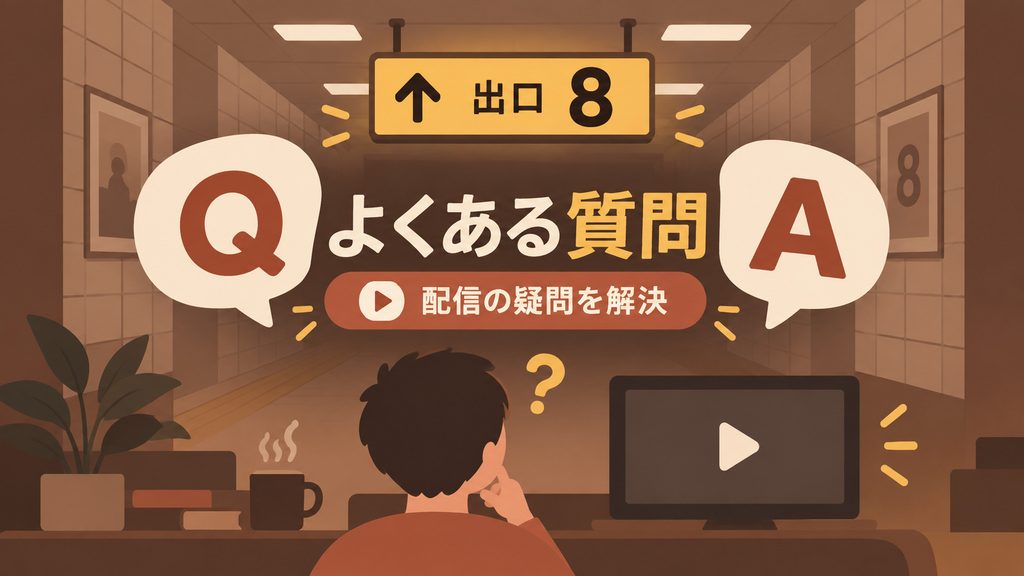 映画『8番出口』の配信についてよくある質問
