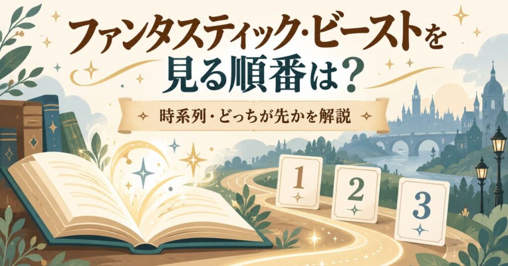ファンタスティックビーストを見る順番は？