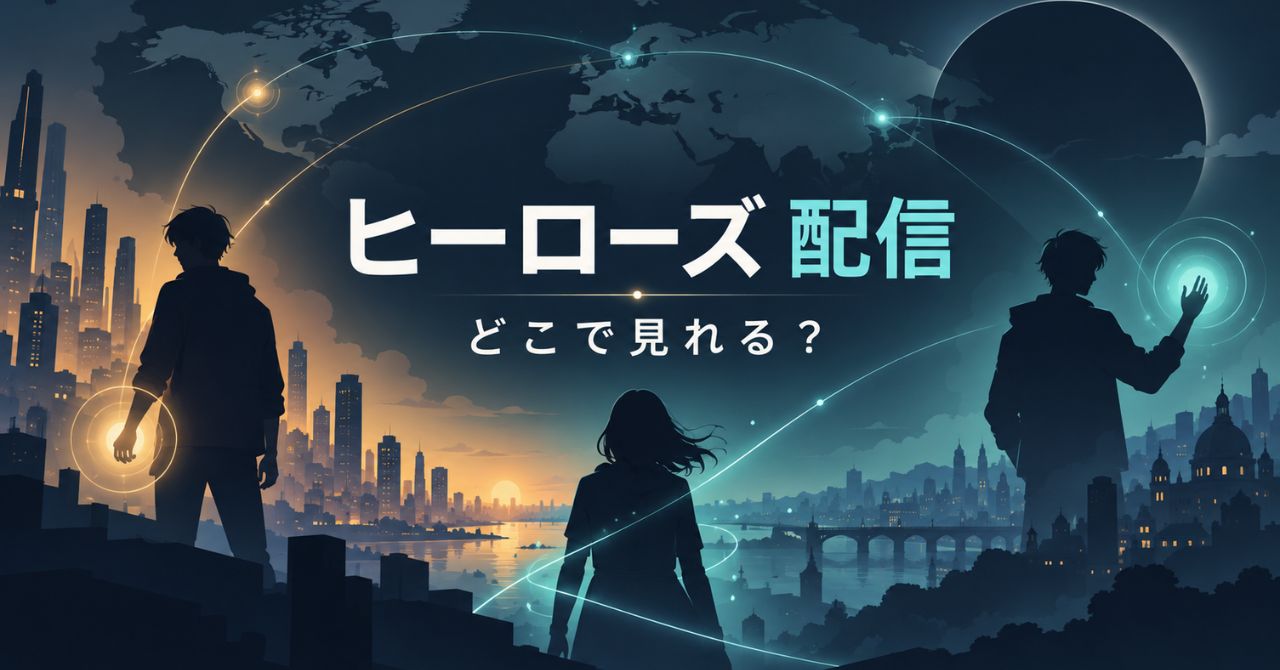 『HEROES／ヒーローズ』はどこで見れる？