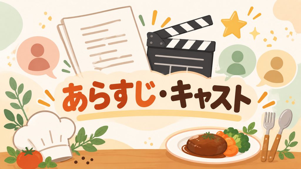 『おいしいのつくりかた』のあらすじ・キャスト
